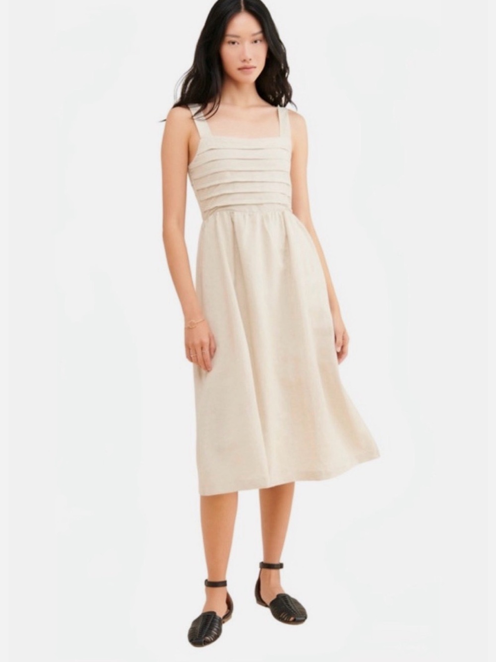 Lost + Wander Natural State Midi Dress | Size L